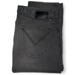 John Varvatos Men's Slim Jeans — Charcoal